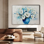 Floral 578 Canvas Art 18" x 24" / 45 x 60 cm / Black