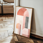 Abstract 579 Canvas Art 18" x 24" / 45 x 60 cm / Black