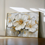 Floral 579 Canvas Art 60 x 40 cm / Black