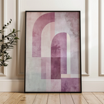 Abstract 580 Canvas Art 18" x 24" / 45 x 60 cm / Black