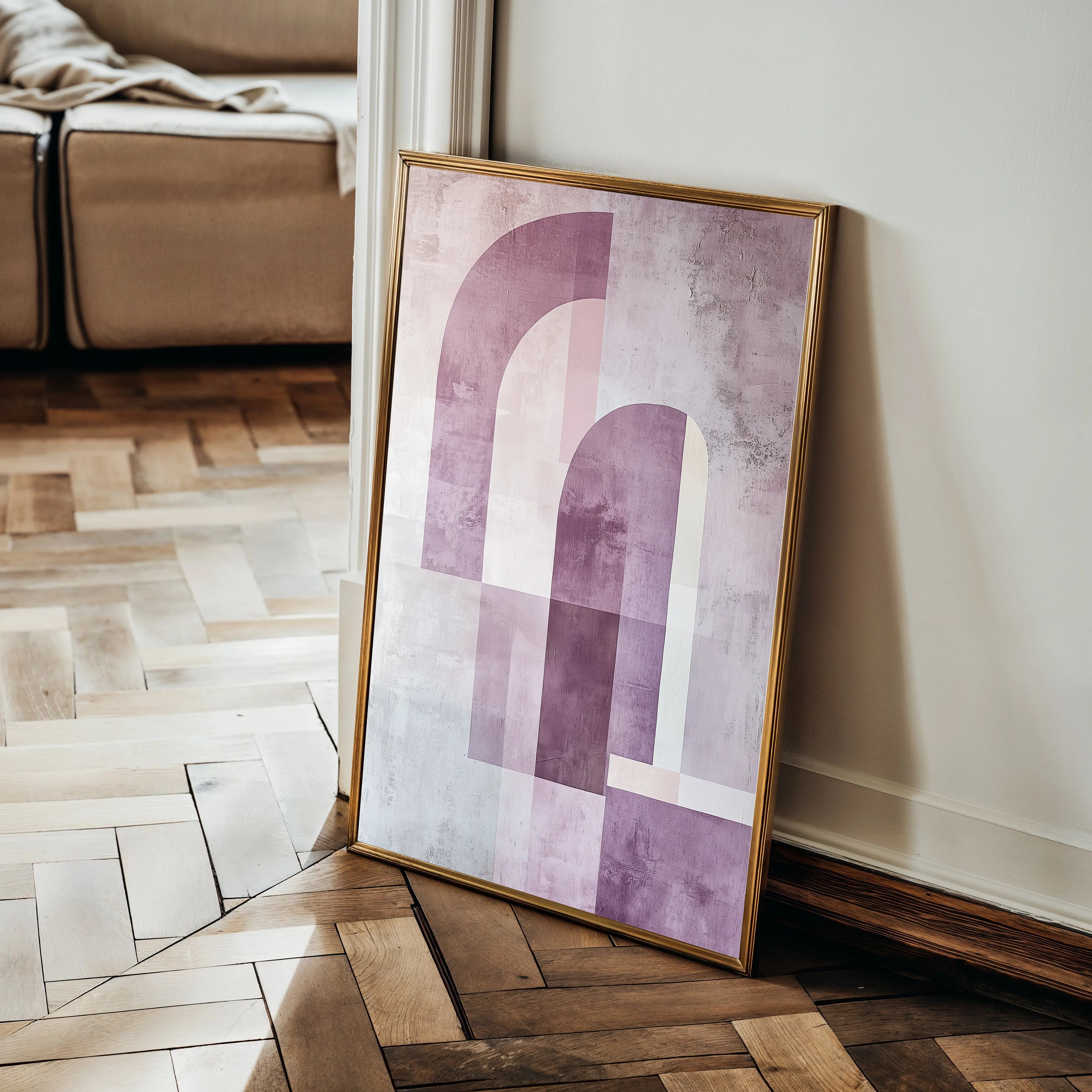 Abstract 580 Canvas Art 18" x 24" / 45 x 60 cm / Black
