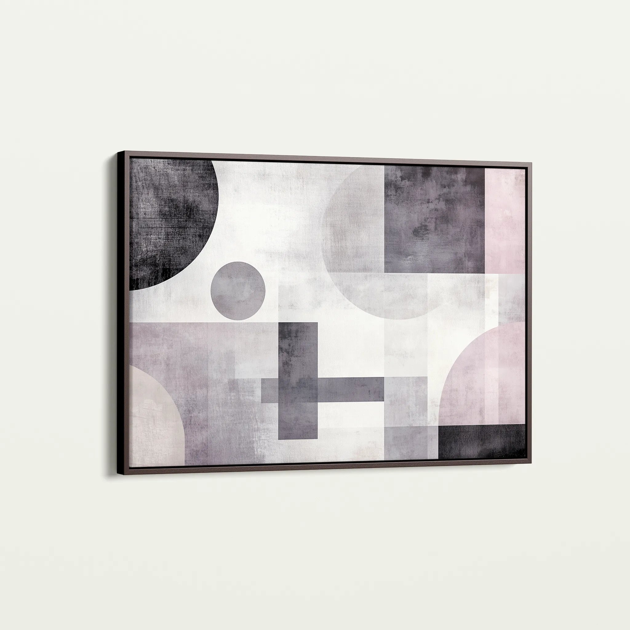 Abstract 582 Canvas Art 18" x 24" / 45 x 60 cm / Black