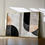 Abstract 584 Canvas Art 18" x 24" / 45 x 60 cm / Black