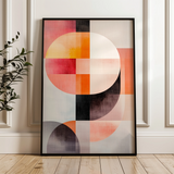 Abstract 585 Canvas Art 18" x 24" / 45 x 60 cm / Black