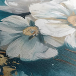 Floral 587 Canvas Art 18" x 24" / 45 x 60 cm / Black