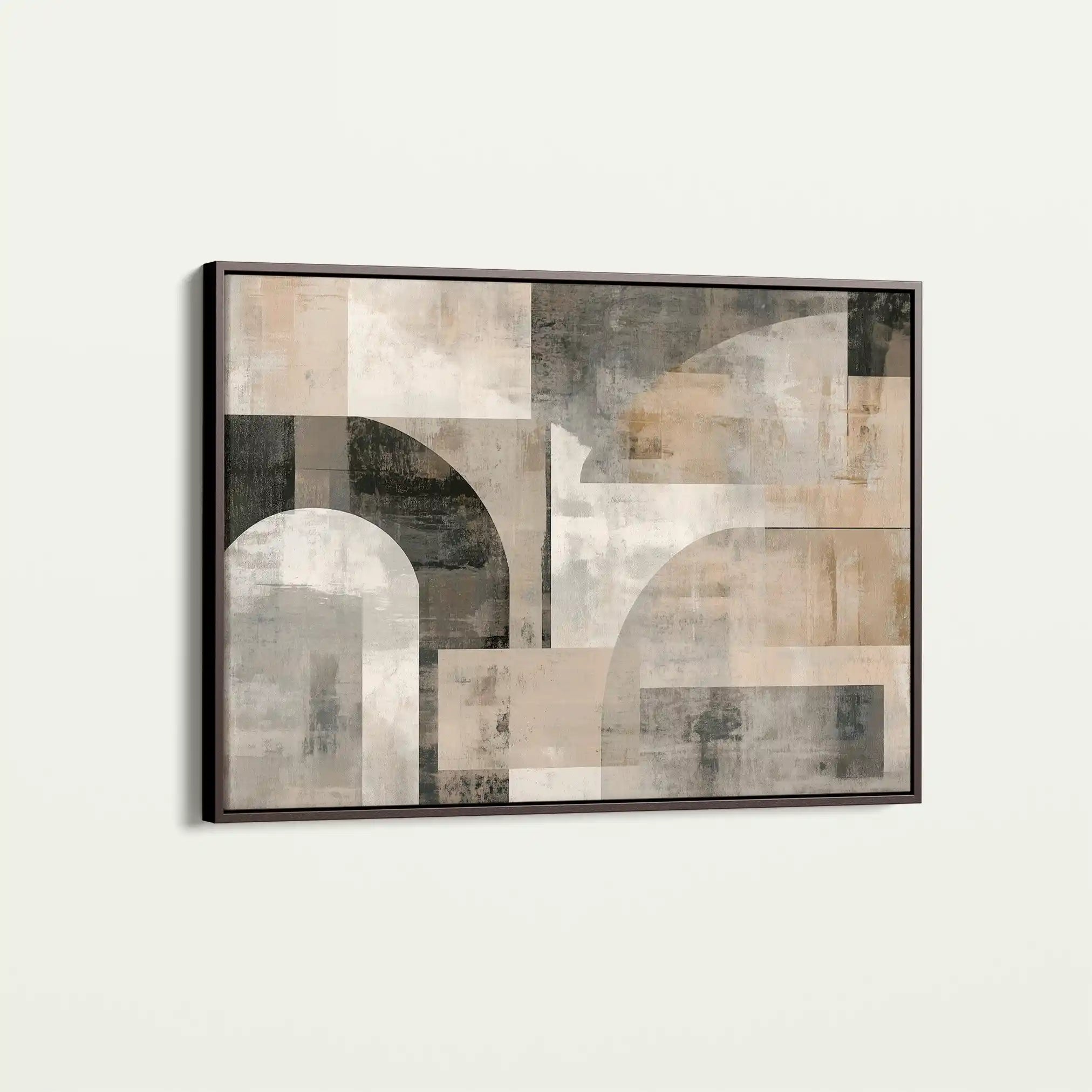 Abstract 588 Canvas Art 18" x 24" / 45 x 60 cm / Black
