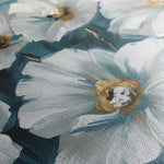 Floral 588 Canvas Art 18" x 24" / 45 x 60 cm / Black