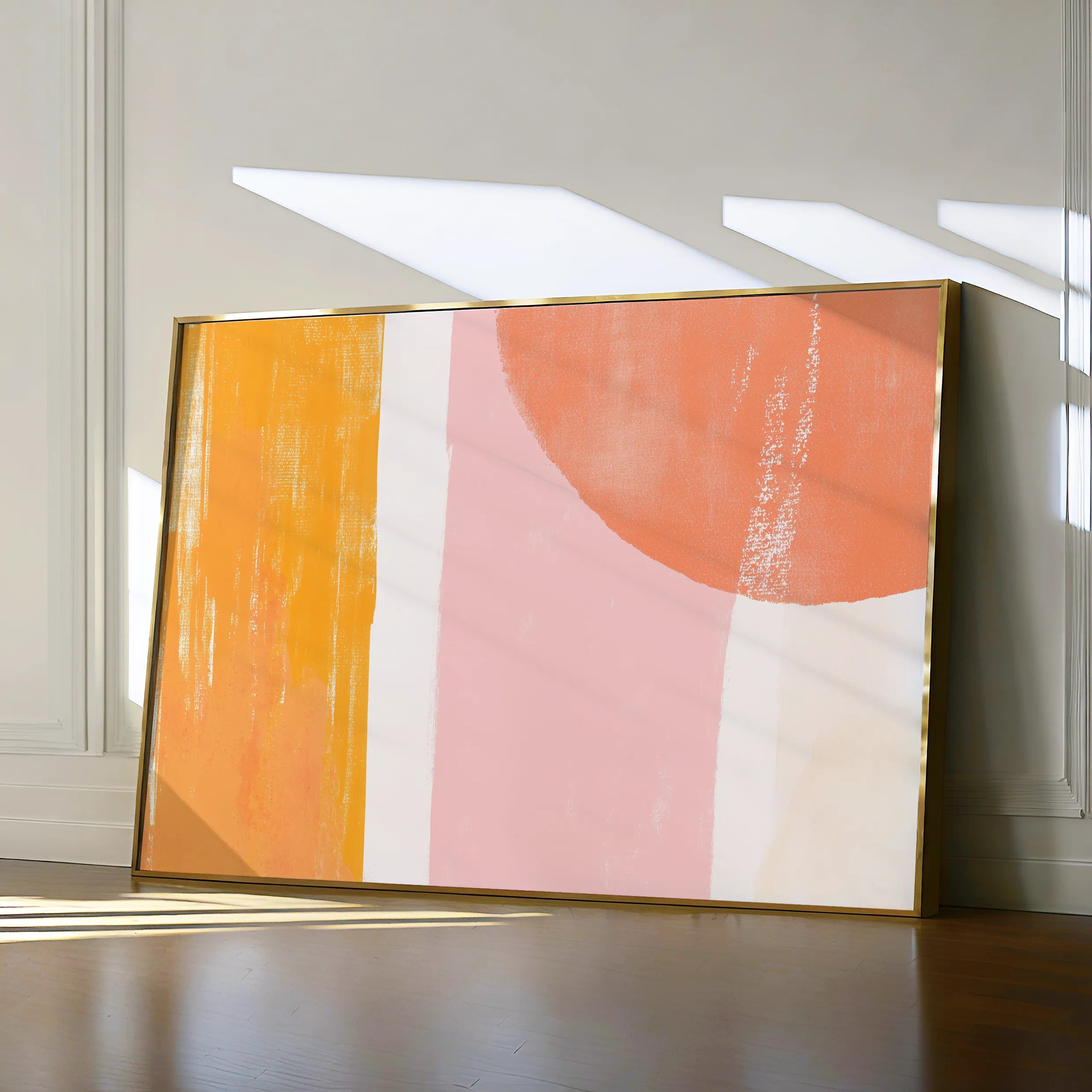 Abstract 589 Canvas Art 18" x 24" / 45 x 60 cm / Black