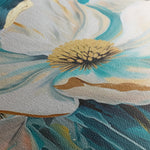 Floral 589 Canvas Art 18" x 24" / 45 x 60 cm / Black