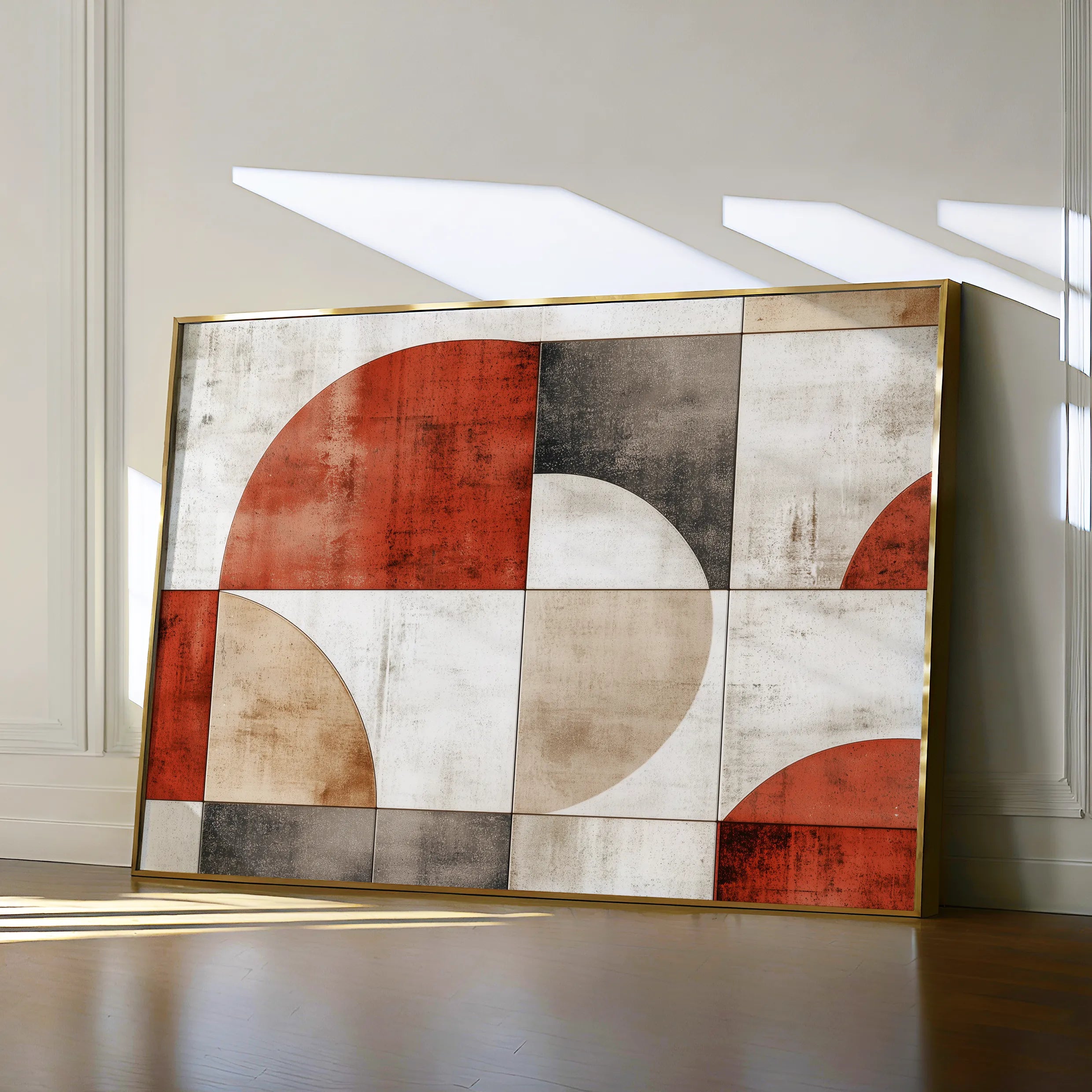 Abstract 590 Canvas Art 18" x 24" / 45 x 60 cm / Black