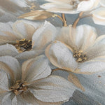 Floral 591 Canvas Art 60 x 40 cm / Black