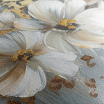 Floral 592 Canvas Art 60 x 40 cm / Black