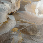 Floral 593 Canvas Art 18" x 24" / 45 x 60 cm / Black