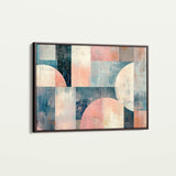 Abstract 595 Canvas Art 18" x 24" / 45 x 60 cm / Black