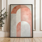 Abstract 596 Canvas Art 18" x 24" / 45 x 60 cm / Black