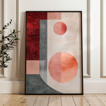 Abstract 597 Canvas Art 18" x 24" / 45 x 60 cm / Black