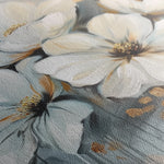 Floral 597 Canvas Art 18" x 24" / 45 x 60 cm / Black