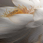 Floral 599 Canvas Art 18" x 24" / 45 x 60 cm / Black