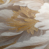 Floral 602 Canvas Art 18" x 24" / 45 x 60 cm / Black