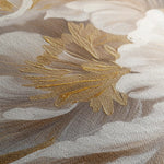 Floral 602 Canvas Art 60 x 40 cm / Black