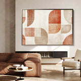 Abstract 603 Canvas Art 18" x 24" / 45 x 60 cm / Black