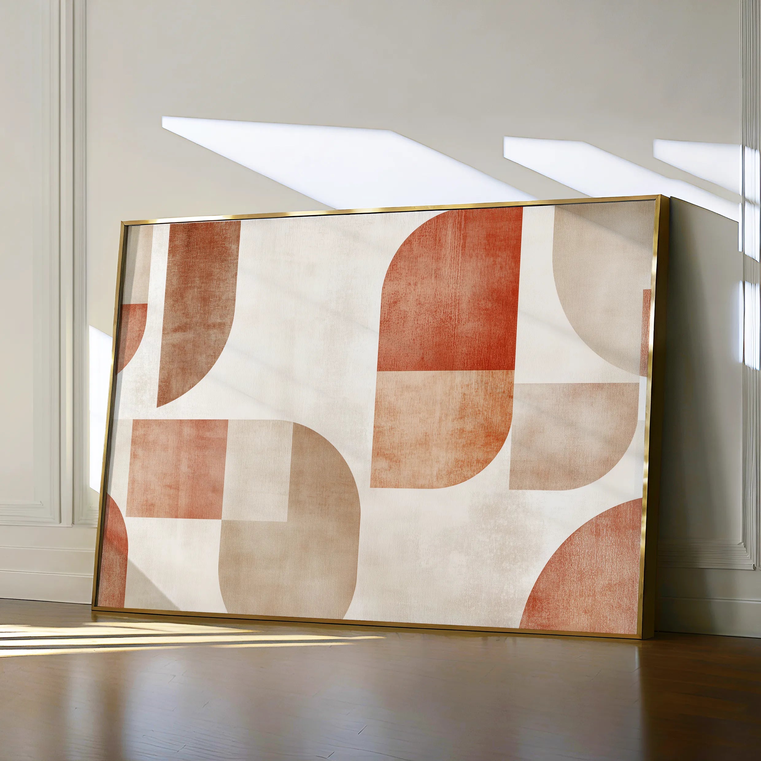 Abstract 603 Canvas Art 18" x 24" / 45 x 60 cm / Black
