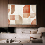 Abstract 603 Canvas Art 18" x 24" / 45 x 60 cm / Black