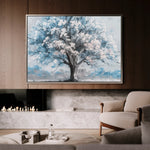 Floral 606 Canvas Art 18" x 24" / 45 x 60 cm / Black