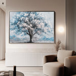 Floral 606 Canvas Art 18" x 24" / 45 x 60 cm / Black