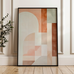 Abstract 608 Canvas Art 18" x 24" / 45 x 60 cm / Black