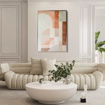 Abstract 608 Canvas Art 18" x 24" / 45 x 60 cm / Black