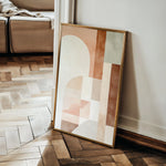 Abstract 608 Canvas Art 18" x 24" / 45 x 60 cm / Black