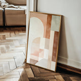Abstract 608 Canvas Art 18" x 24" / 45 x 60 cm / Black