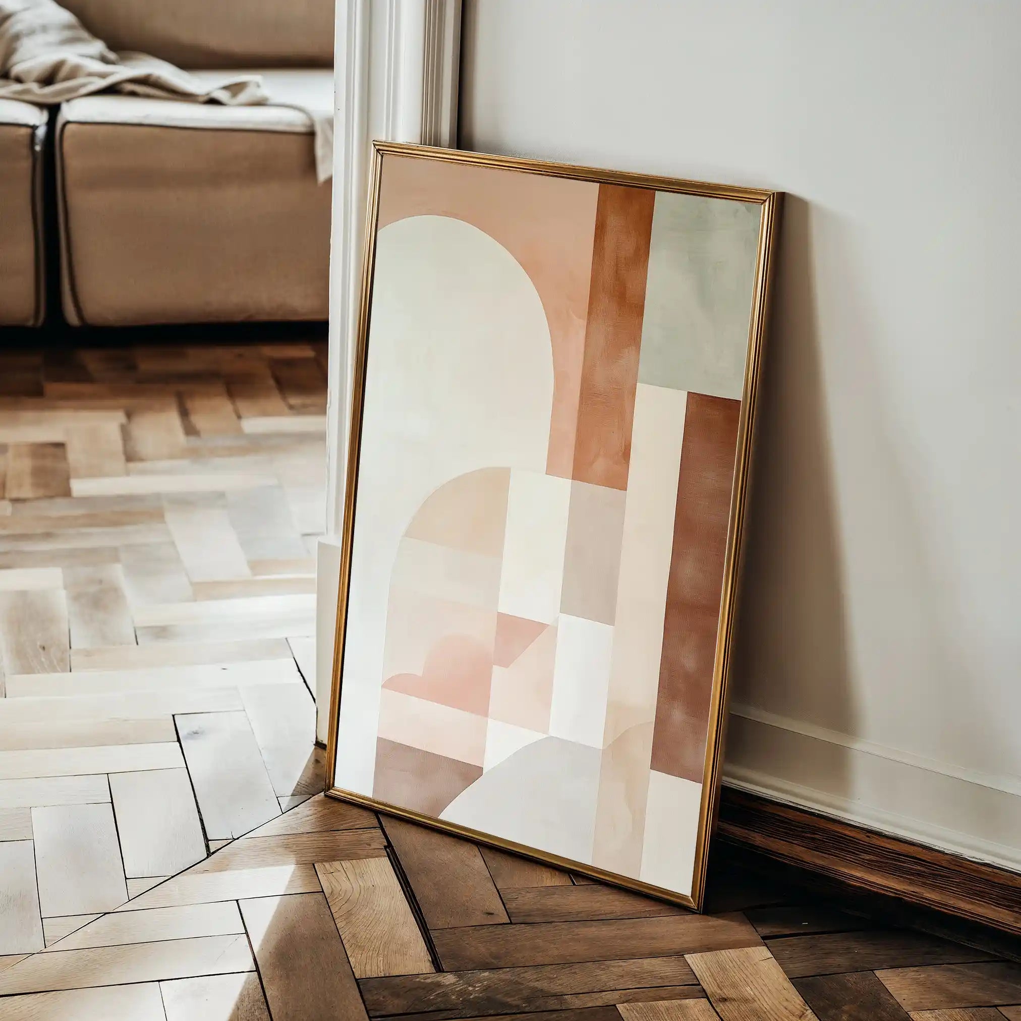 Abstract 608 Canvas Art 18" x 24" / 45 x 60 cm / Black