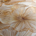 Floral 608 Canvas Art 60 x 40 cm / Black
