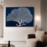 Floral 609 Canvas Art 18" x 24" / 45 x 60 cm / Black