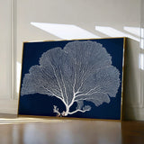 Floral 609 Canvas Art 18" x 24" / 45 x 60 cm / Black