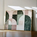 Abstract 610 Canvas Art 18" x 24" / 45 x 60 cm / Black