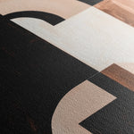 Abstract 611 Canvas Art 18" x 24" / 45 x 60 cm / Black