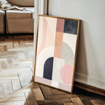 Abstract 612 Canvas Art 18" x 24" / 45 x 60 cm / Black