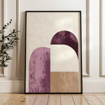 Abstract 613 Canvas Art 18" x 24" / 45 x 60 cm / Black