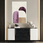 Abstract 613 Canvas Art 18" x 24" / 45 x 60 cm / Black