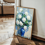 Floral 616 Canvas Art 18" x 24" / 45 x 60 cm / Black