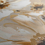 Floral 617 Canvas Art 18" x 24" / 45 x 60 cm / Black
