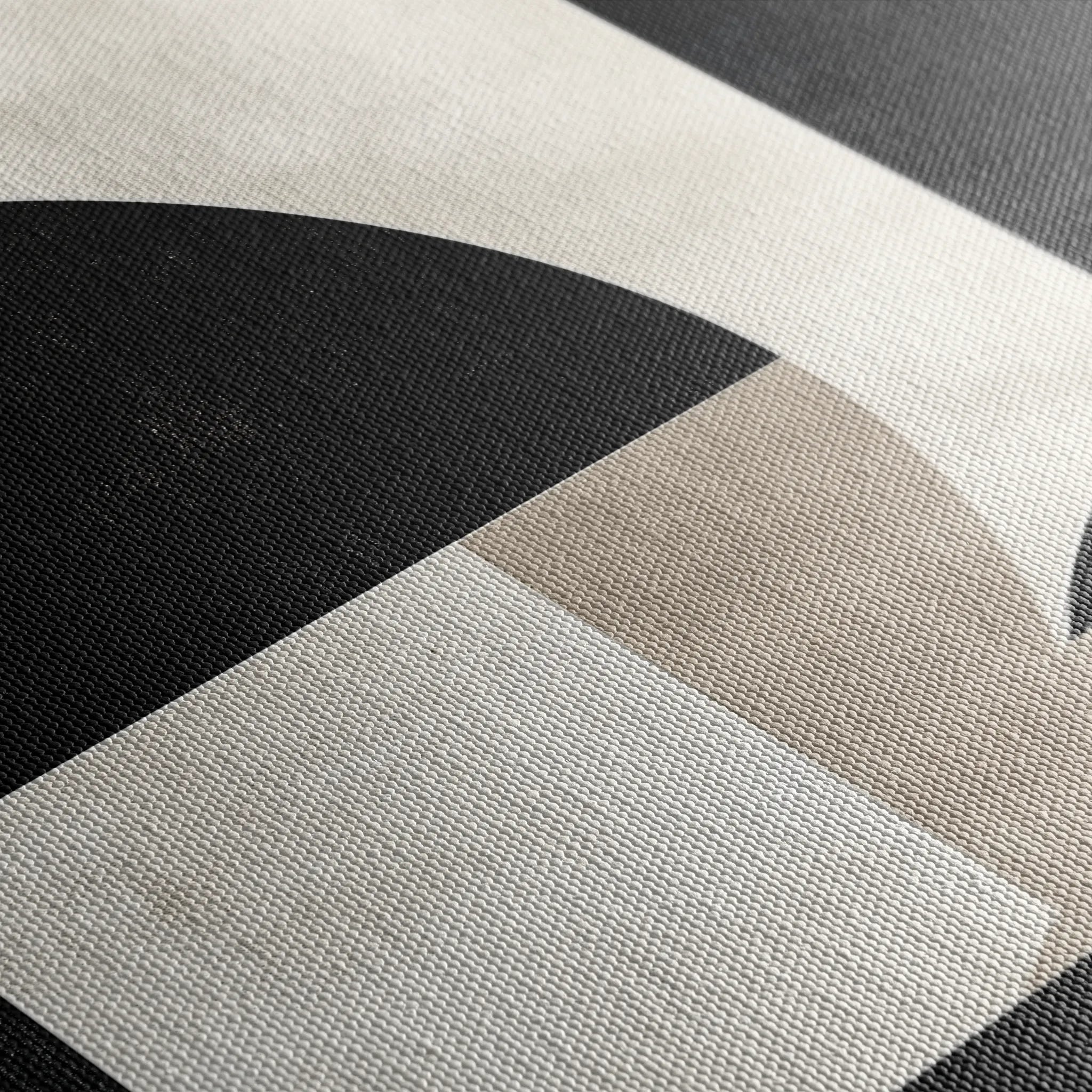 Abstract 619 Canvas Art 18" x 24" / 45 x 60 cm / Black
