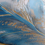 Floral 622 Canvas Art 18" x 24" / 45 x 60 cm / Black