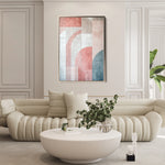 Abstract 623 Canvas Art 18" x 24" / 45 x 60 cm / Black
