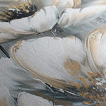 Floral 623 Canvas Art 60 x 40 cm / Black