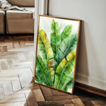 Floral 624 Canvas Art 18" x 24" / 45 x 60 cm / Black