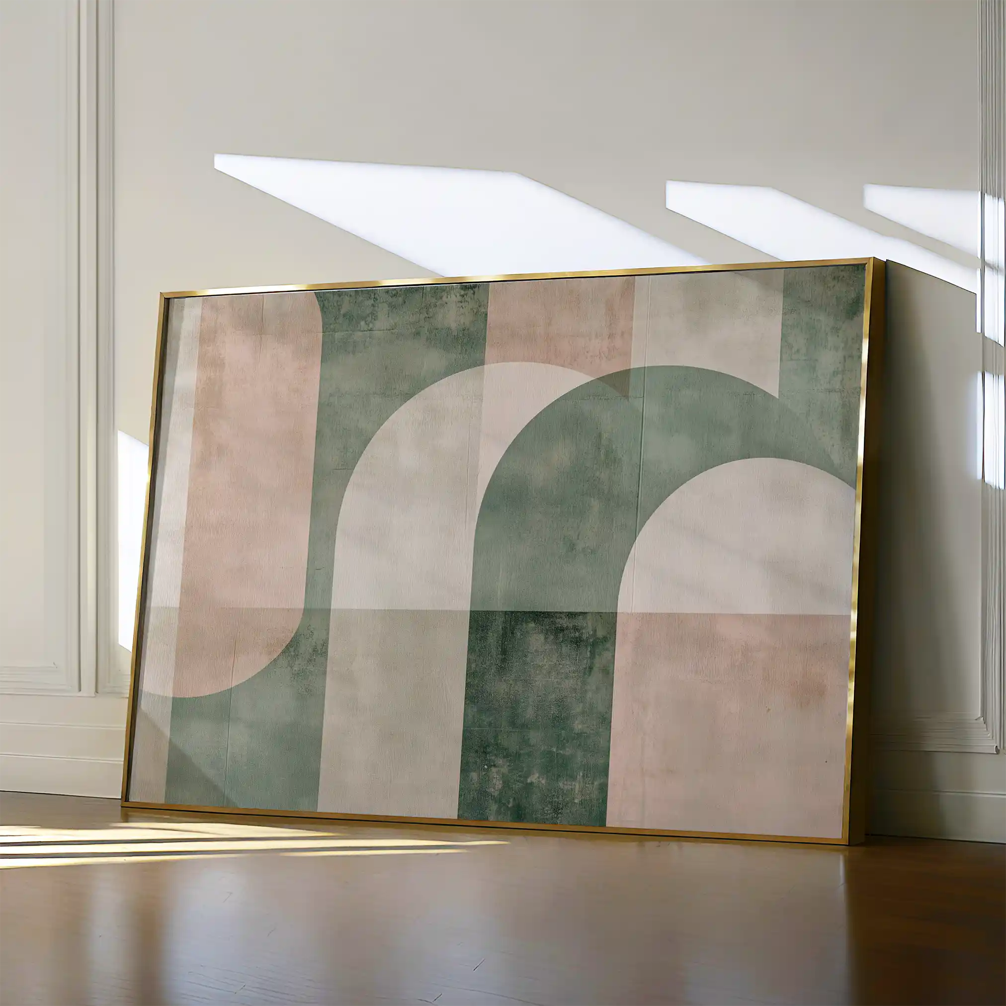 Abstract 626 Canvas Art 18" x 24" / 45 x 60 cm / Black